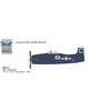 Hobby Master 1013 1/72 F8F-2 Bearcats 121717 VF-61 Jolly Rogers 1949