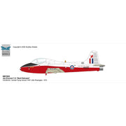 SkyMax 1/72 Jet Provost T.5 Red Pelicans XW290/83 Central Flying School RAF Little Rissington 1973