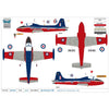 SkyMax 1/72 Jet Provost T.5B XW325/E No.6 Flying School 1990