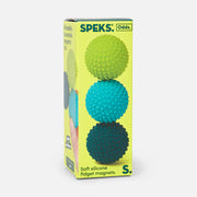 Speks Odds Green Dots Silicone Fidget Magnets