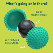 Speks Odds Green Dots Silicone Fidget Magnets