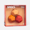 Speks Odds Orange Planes Silicone Fidget Magnets