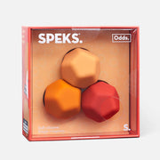 Speks Odds Orange Planes Silicone Fidget Magnets