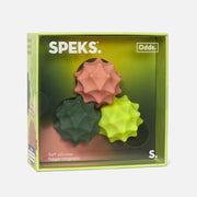 Speks Odds Vivid Green Spur Silicone Fidget Magnets