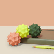 Speks Odds Vivid Green Spur Silicone Fidget Magnets