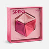 Speks Pivot Silicone Flexagon Magenta Fidget Toy