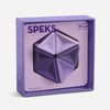 Speks Pivot Silicone Flexagon Violet Fidget Toy