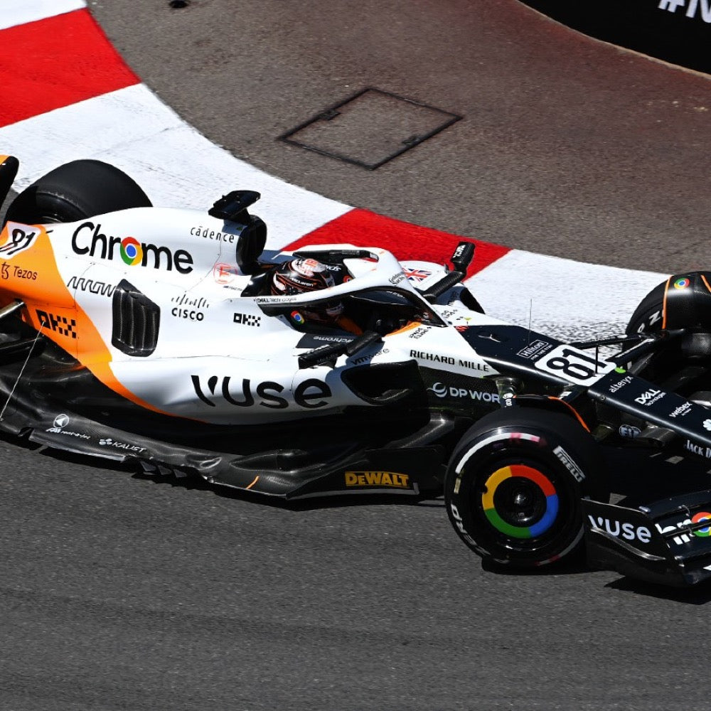 Spark 18S899 1/18 McLaren MCL60 No.81 McLaren 10th Monaco GP 2023