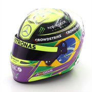 Spark SP5HF085 Mercedes AMG Petronas F1 Helmet Brazilian GP 2022 Lewis Hamilton