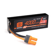 Spektrum 7.4V 4000mAh 2S 30C Smart G2 Hard Case LiPo Battery with IC5 Connector SPMX-1087