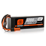 Spektrum X50004S50H5 5000mah 4S 14.8v 50C Smart Hard Case LiPo Battery with IC5 Connector