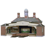 Superquick A10 OO/HO Railway Terminus Building Card Kit