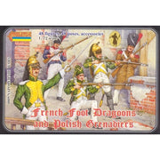 Strelets 009 1/72 Napoleonic French foot dragoons and Polish Grenadiers