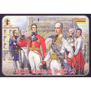 Strelets 011 1/72 Napoleonic Allied Chiefs of Staffs (Set 2 English/Austrian) (re-issue)