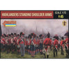 Strelets 199 1/72 Napoleonic Highlanders Standing Shoulder Arms