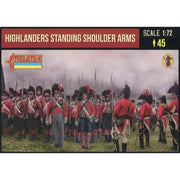Strelets 199 1/72 Napoleonic Highlanders Standing Shoulder Arms