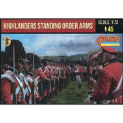 Strelets 200 1/72 Napoleonic Highlanders Standing Order Arms