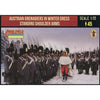 Strelets 206 1/72 Napoleonic Austrian Grenadiers in Winter Dress Standing Should Arms
