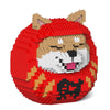 Jecka ST28JPY04-M01 Shiba Daruma Doll 01S-M01