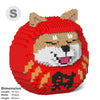 Jecka ST28JPY04-M01 Shiba Daruma Doll 01S-M01