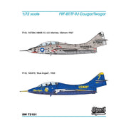 Sword 72101 1/72 Grumman TF-9J Twogar Vietnam/Blue Angels