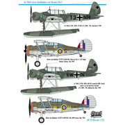 Sword 72120 1/72 Arado Ar-196A-2 Floatplane Versus Gloster Sea Gladiator over Norway 1940 2 in 1 series