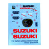 Tamiya 11401028 Decal for 14010 1/12 Suzuki GSX1100S Katana
