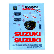 Tamiya 11401028 Decal for 14010 1/12 Suzuki GSX1100S Katana