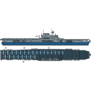Tamiya 31712 1/700 USS Yorktown Aircraft Carrier