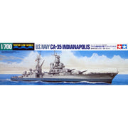 Tamiya 31804 1/700 Waterline US Heavy Cruiser Indianapolis