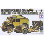 Tamiya 35044 1/35 British 25 Pounder Gun/Quad Kit