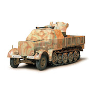 Tamiya 35144 1/35 German Armored 8-Ton Half-Facelift with 3.7cm Anti-Aircraft Gun Type 37 Flak Sauria
