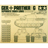 Tamiya 35171 1/35 Panther G Separate Track Links