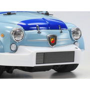 Tamiya 1/10 Fiat Abarth 1000 TCR Berlina Corse MB-01 Chassis Blue Grey Pre-Painted Body RC Kit 47492