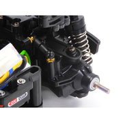 Tamiya 1/10 Fiat Abarth 1000 TCR Berlina Corse MB-01 Chassis Blue Grey Pre-Painted Body RC Kit 47492