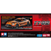 Tamiya 47519 1/10 Mercedes-AMG GT3 EVO Orange Painted Body (TT-02)