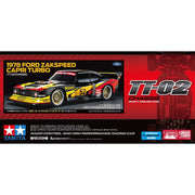 Tamiya 47526 1/10 1978 Ford Zakspeed Capri RC Car Kit (TT-02)