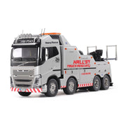 Tamiya 47528 Volvo FH16 Globetrotter 750 8×4 RC Tow Truck (Silver Edition)