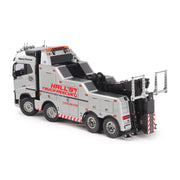 Tamiya 47528 Volvo FH16 Globetrotter 750 8×4 RC Tow Truck (Silver Edition)