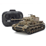 Tamiya 1/10 Panzerkampfwagen IV AUSF.J with Control Unit RC Tank Kit 48218