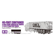Tamiya 56377 1/16 40ft Container for RC Trucks