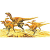 Tamiya 60105 Velociraptors Dinosaur Diorama Pack of Six