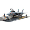Tamiya 1/48 Grumman F-14B Tomcat w/Shipboard Towing Tractor