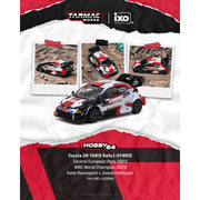 Tarmac Works 1/64 Toyota GR YARIS Rally1 HYBRID Central European Rally 2023 WRC World Champion 2023 Kalle Rovanpera / Jonne Halttunen