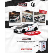 Tarmc Works T64-090-WH 1/64 LB-Works Nissan GT-R R35 type 2 White