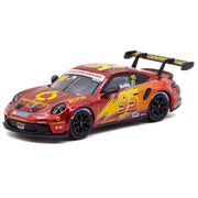 Tarmac Works 1/64 Porsche 911 GT3 Cup 992 Porsche Carrera Cup Australia 2025 Brett Boulton Chrome Red