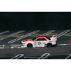 Tarmac Works 1/64 LB-KAIDO WORKS Nissan R32 Skyline Tarmac Model Car & Trading Cards Combo Set