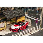 Tarmac Works 1/64 LB-WORKS Toyota Supra A90 Red