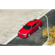 Tarmac Works 1/64 Vertex Toyota Mark II JZX100 Red Metallic