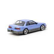 Tarmac Works 64G-025-PU 1/64 Vertex Nissan Silvia S13 Blue/Grey
